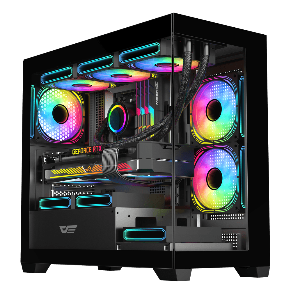 DS900M M-ATX PC Case Negro